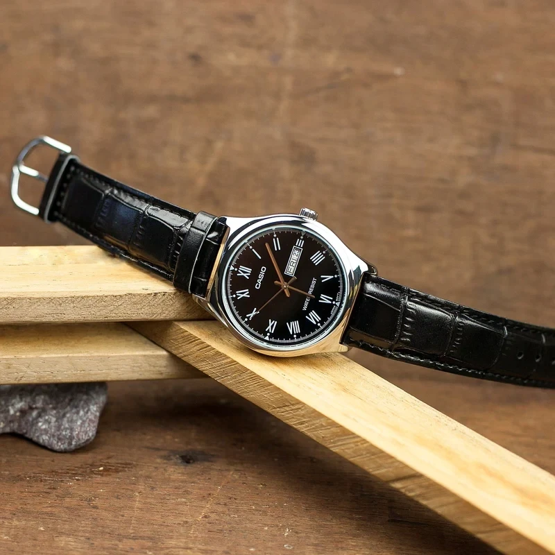 CASIO MTP-V006L-1B VYRIŠKAS LAIKRODIS (zd210a) + DĖŽUTĖ
