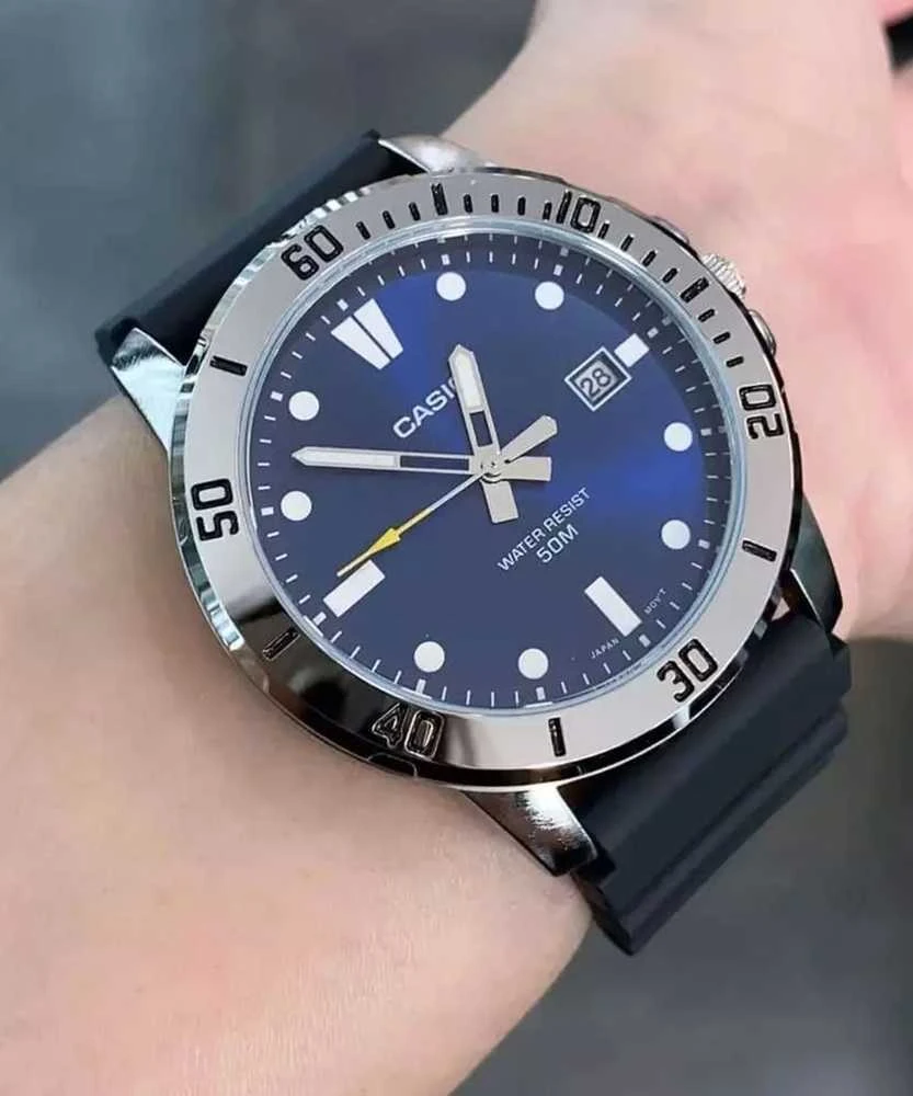 Vyriškas laikrodis CASIO MTP-VD01-2EVUDF (zd169h) + BOX