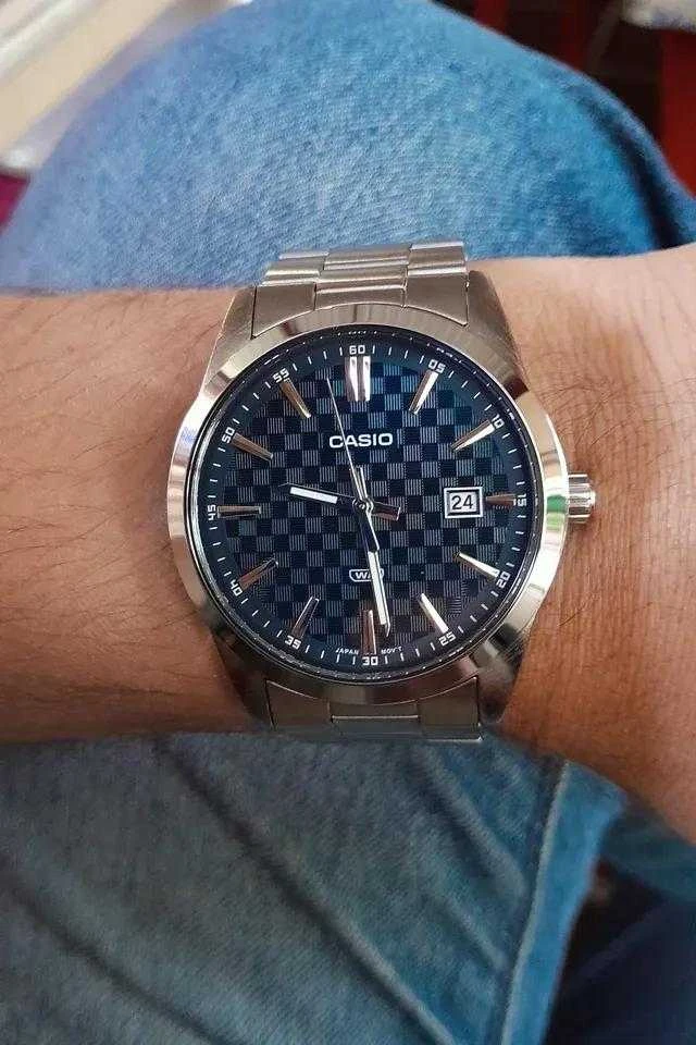 Laikrodis CASIO MEN'S WATCH MTP-VD03D-2A + BOX