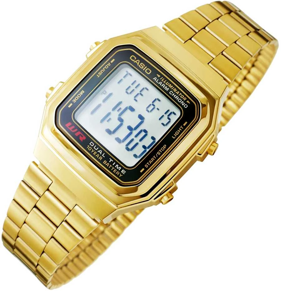 Vyriškas laikrodis CASIO A178WGA-1ADF (zd082b) + BOX