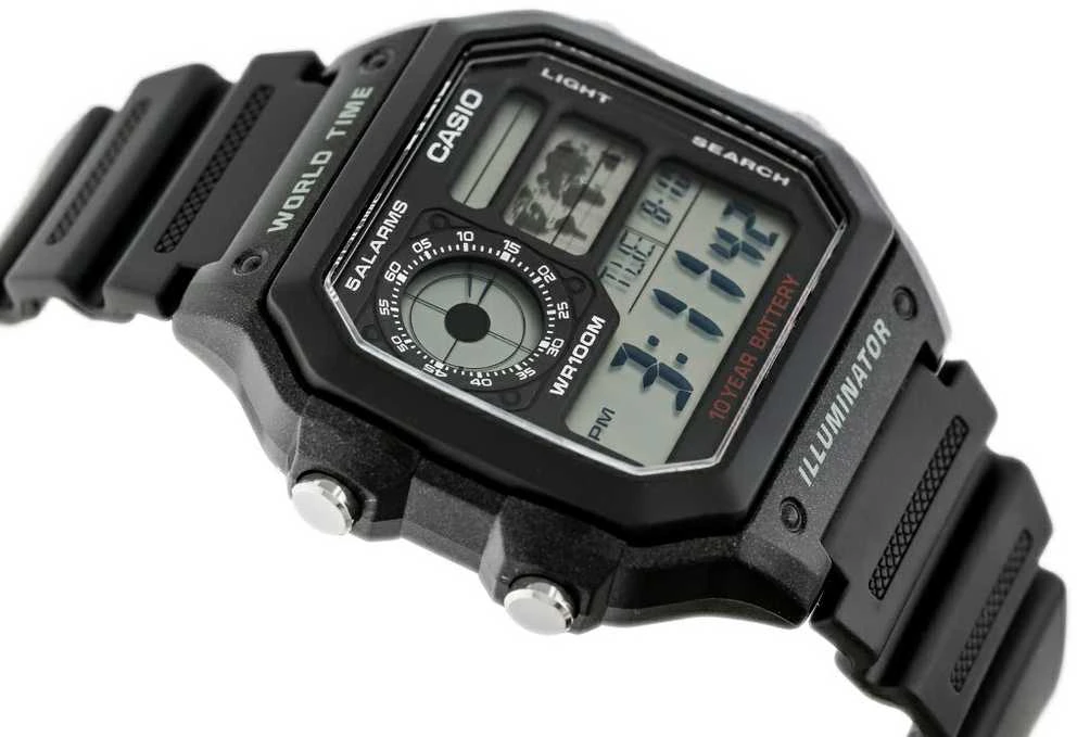 Laikrodis vyrams CASIO AE-1200WH-1AVCF (zd146a)