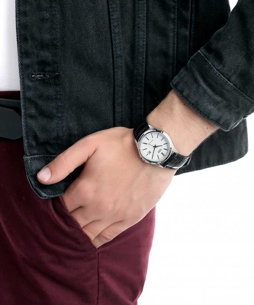 CASIO VYRIŠKAS LAIKRODIS MTP-1183E-7ADF (zd004a) + DĖŽUTĖ