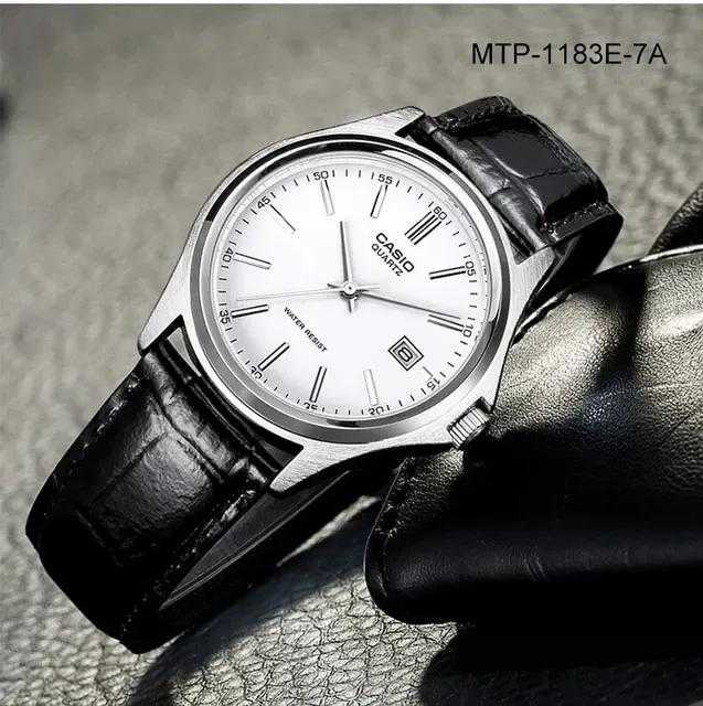 CASIO VYRIŠKAS LAIKRODIS MTP-1183E-7ADF (zd004a) + DĖŽUTĖ
