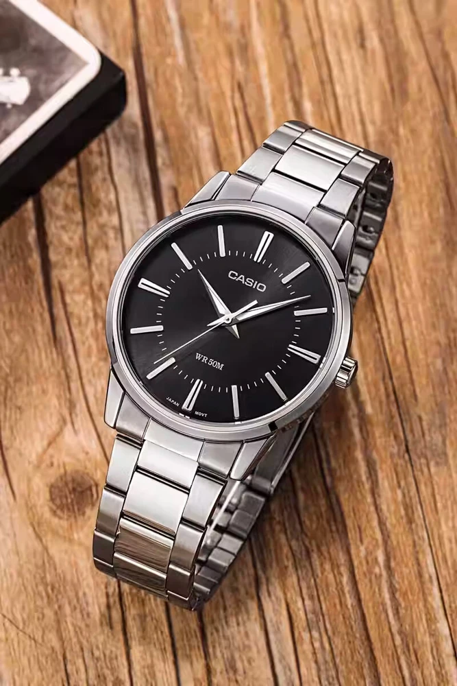 Vyriškas laikrodis CASIO MTP-1303D-1A (zd021g) + BOX