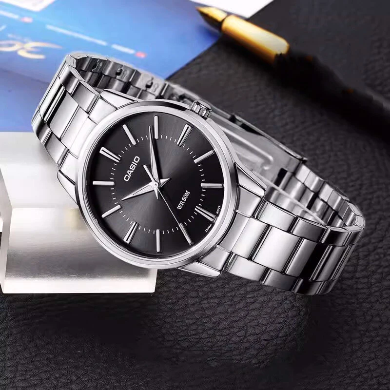 Vyriškas laikrodis CASIO MTP-1303D-1A (zd021g) + BOX