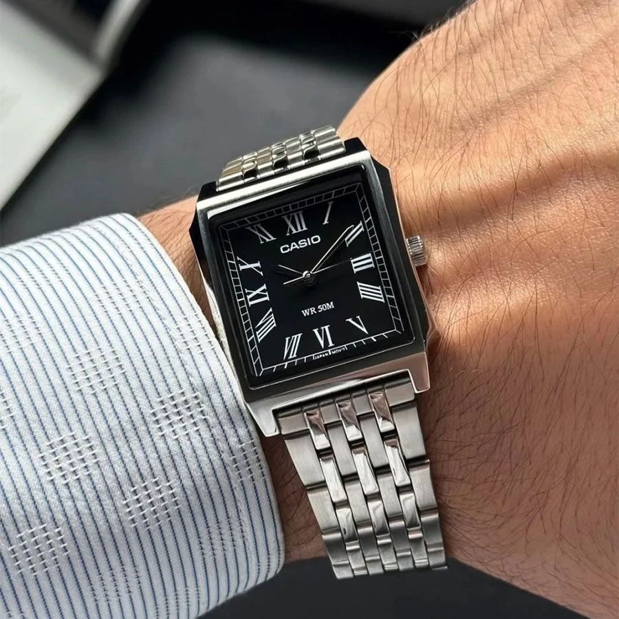 Vyriškas laikrodis CASIO MTP-B190D-1B + BOX