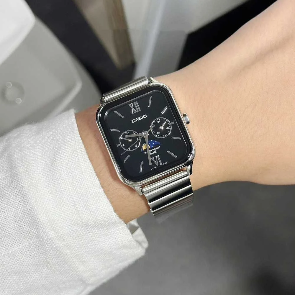 CASIO VYRIŠKAS LAIKRODIS MTP-M305D-1A2 + DĖŽUTĖ