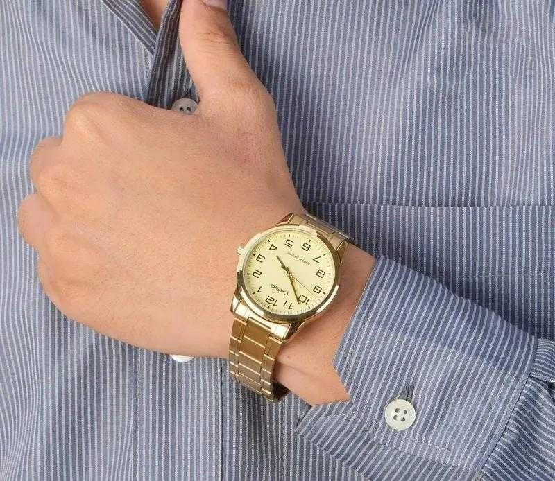 Laikrodis vyrams CASIO MTP-V001G-9B + dėžutė