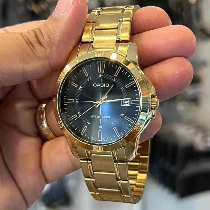 Casio vyriškas laikrodis MTP-V004G-1CUDF (zd251b) + dėžutė