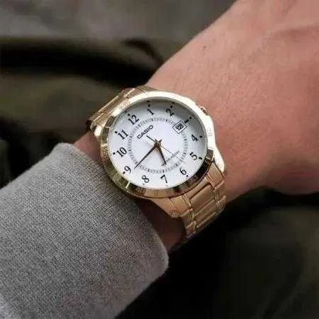 Vyriškas laikrodis CASIO MTP-V004G-7B (zd047c) + BOX