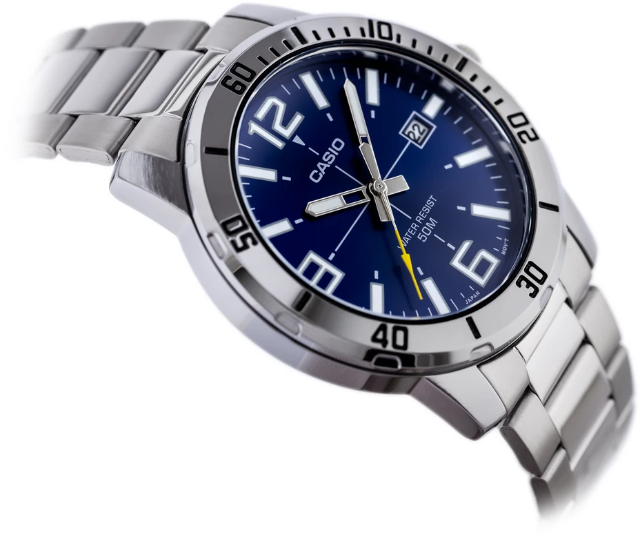 Laikrodis vyrams CASIO MTP-VD01D-2B (zd175a) + BOX