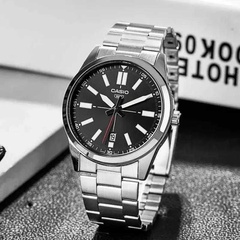 Laikrodis CASIO MEN'S WATCH MTP-VD02D-1E (zd217b) + BOX