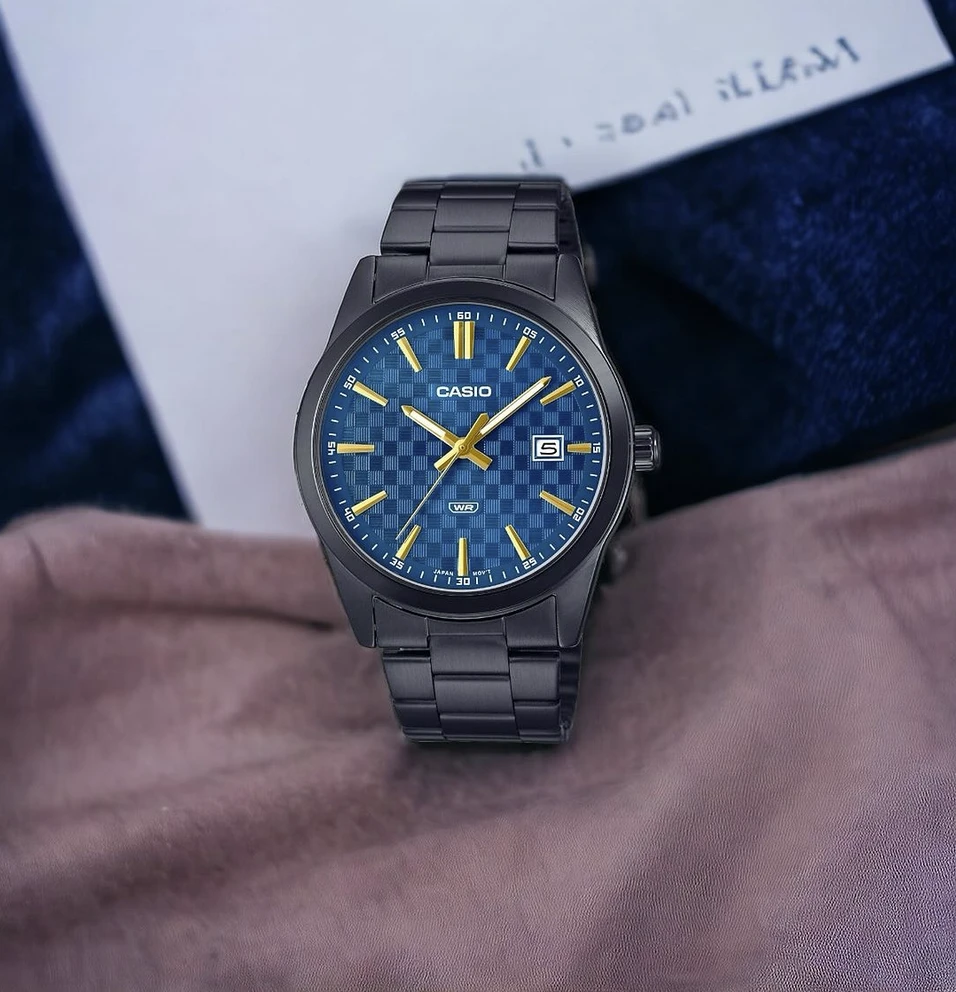 VYRIŠKAS LAIKRODIS CASIO MTP-VD03B-2A + BOX