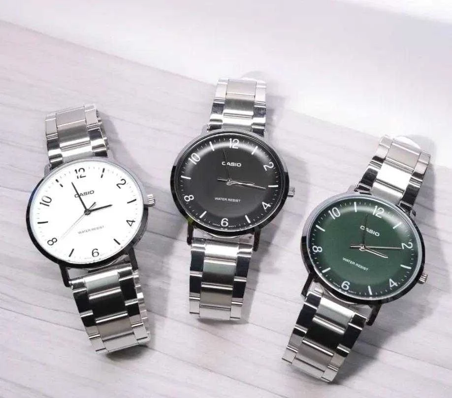 Vyriškas laikrodis CASIO MTP-VT03D-3B + BOX