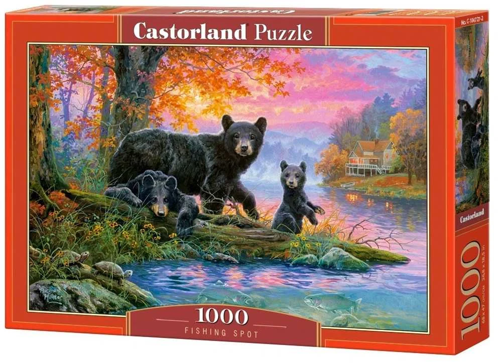 Castorland Dėlionė 1000 vnt. - Meškutės
