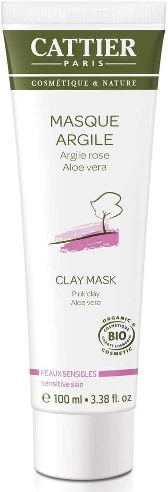 Cattier Paris Cattier Violetinė Clay Violetinės molio kaukė su gaivinančiu vaisių kompleksu 100ml