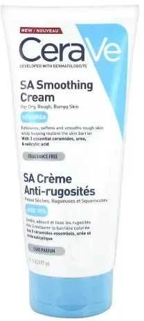Veido kremas sausai ir šiurkščiai odai Cerave SA Smoothing Cream, 177 ml