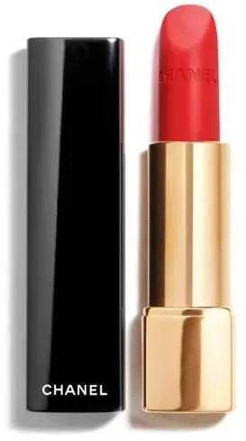 Chanel Rouge Allure Velvet švytintys matiniai lūpų dažai, 3,5 g, spalva: 57 - ROUGE FEU