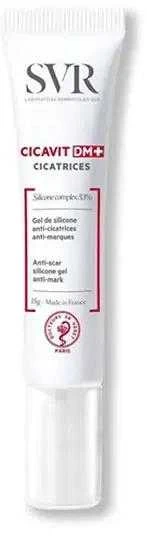 SVR Cicavit DM+ Scars silikoninis gelis, skirtas randams gydyti 15g