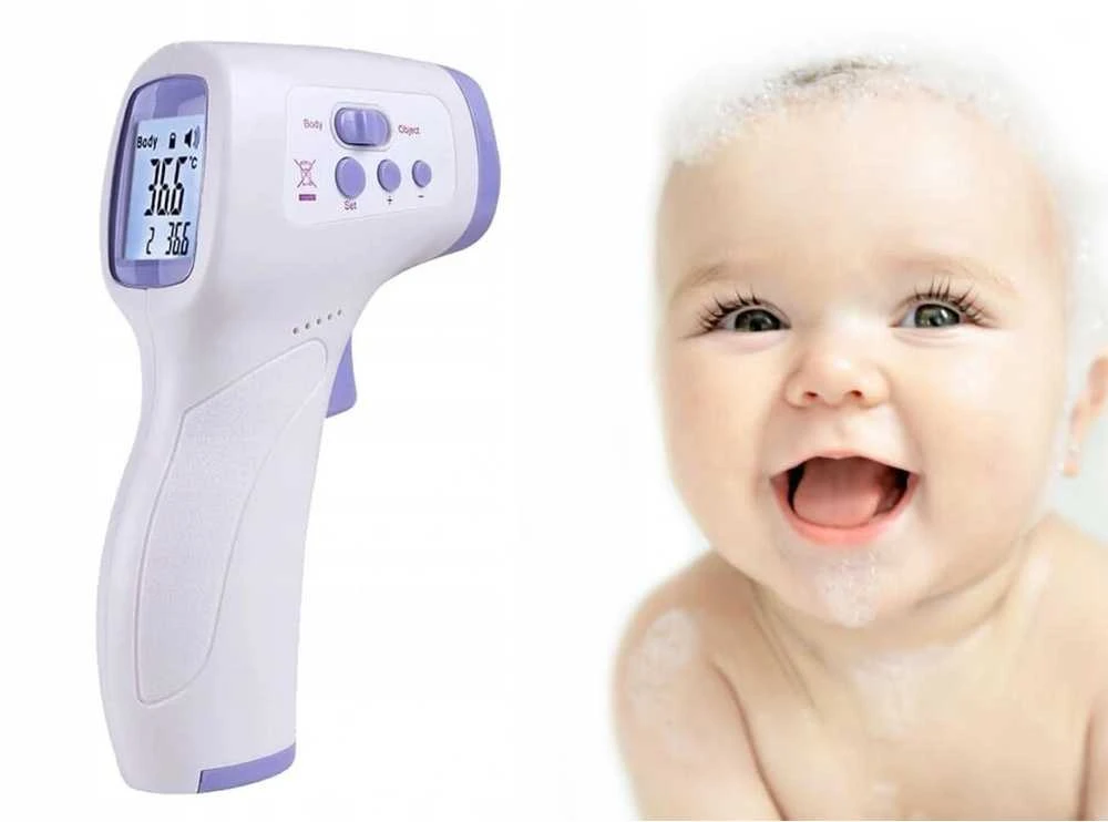 Bevielis termometras CK-T1501 su infraraudonaisiais spinduliais