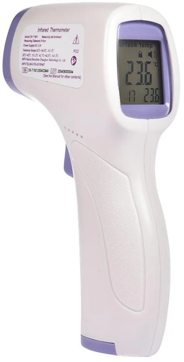 Bevielis termometras CK-T1501 su infraraudonaisiais spinduliais