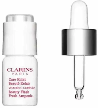 Clarins Beauty Flash Fresh Ampoule skaistinantis serumas veidui su vitaminu C, 8 ml