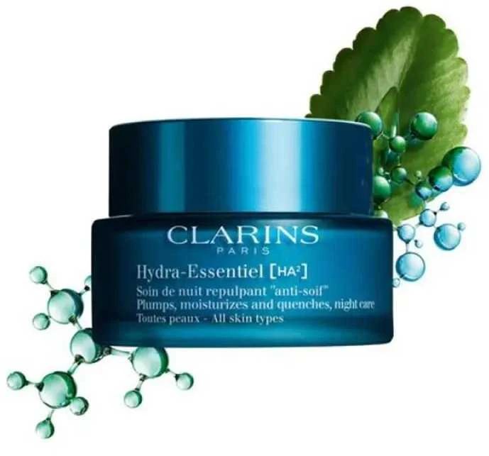 Clarins Hydra-Essentiel [HA2] Night Care Night Skin Kreminis moterims, 50 ml