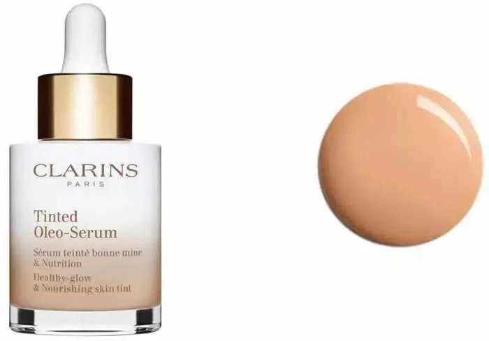 „Clarins“ tonuotas aliejaus-serumo makiažas