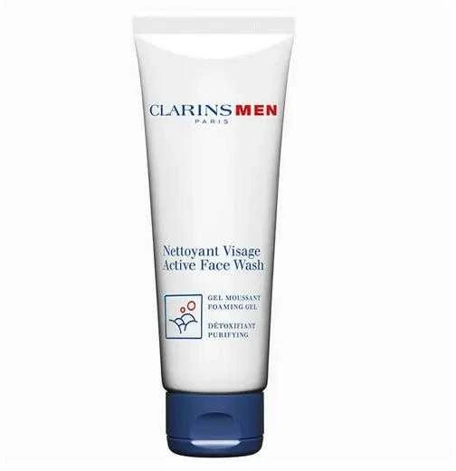 "Clarins" valomasis putojantis gelis vyrams vyrams ("Active Face Wash") 125 ml