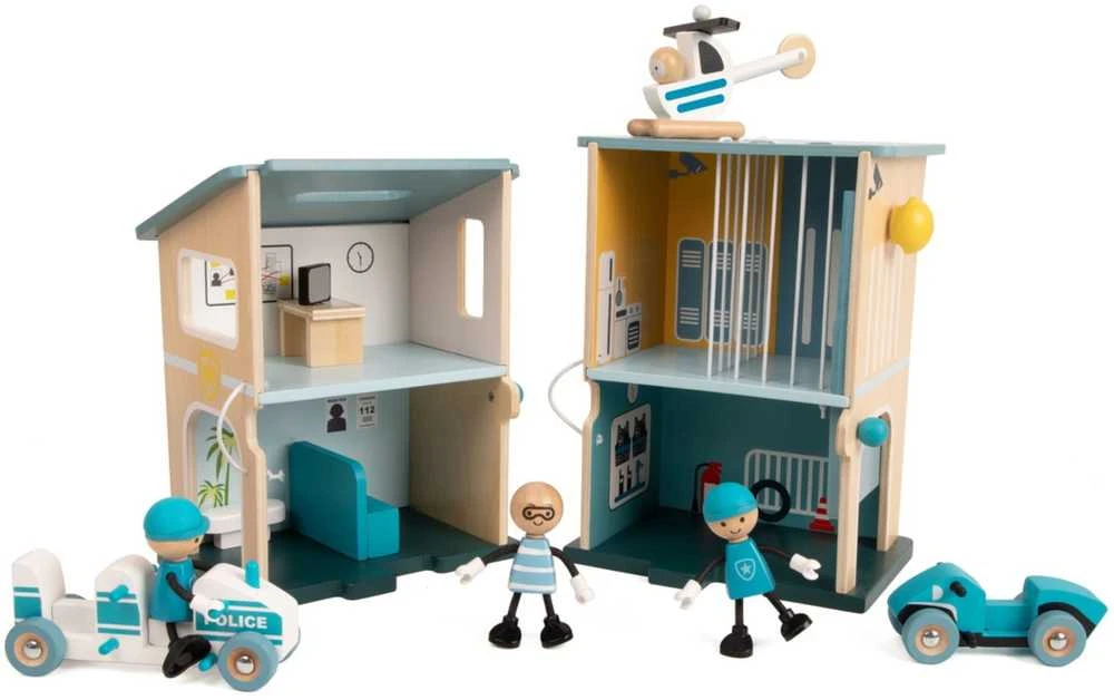 Classic World Medinis policijos nuovados rinkinys 12vnt