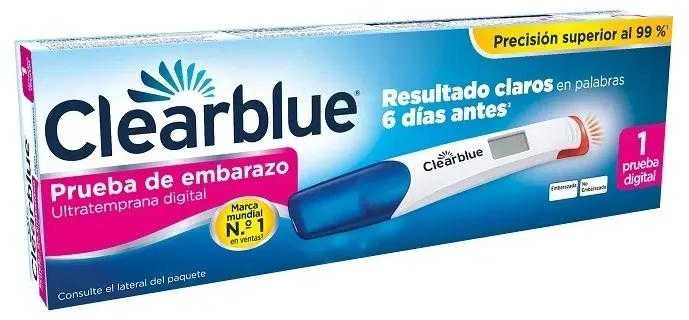 „Clearblue“ nėštumo testas, ankstyvas aptikimas, aiškūs rezultatai, 1 vnt