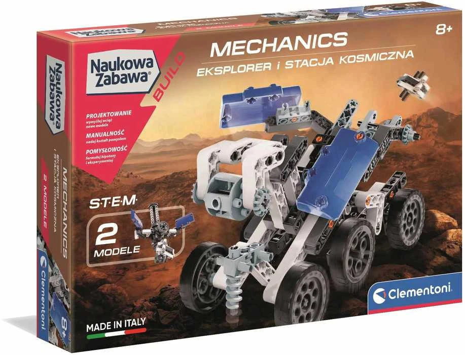 Construction Kit mechanikos laboratorija, Kosminės transporto priemonės - Clementoni 50519