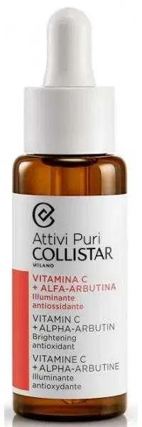 Skaistinamasis antioksidantas - lašai Collistar Attivi Puri Vitamin C Alpha-Arbutin Brightening Antioxidan