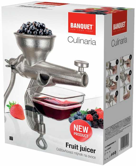 Banquet rankinė sulčiaspaudė iš ketaus (vaisiams ir daržovėms)