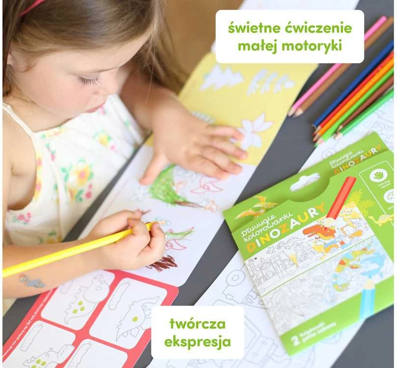 Czuczu ilgi dažymo puslapiai dinozaurai za4229
