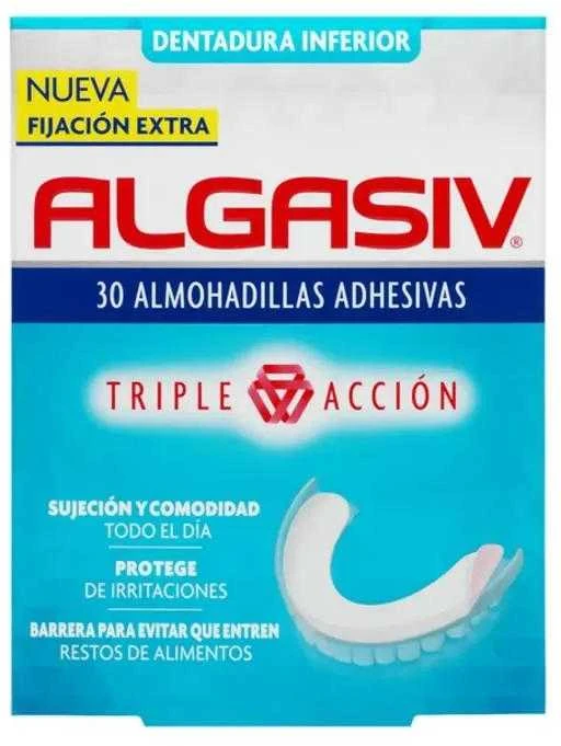 "Algasiv" dantų protezų fiksacijos plombos sumažėjo 30 vienetų
