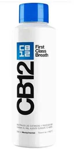 CB12 Burnos skalavimo skystis su mentoliu 500ml