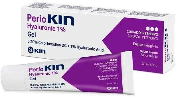 1% hialurono gelis dantenoms ir gleivinei Kia Periokin, 30 ml