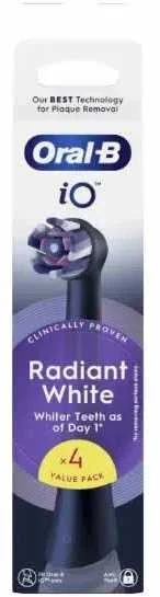 Oral-B iO Radiant White antgaliai, 4 vnt. pakuotė