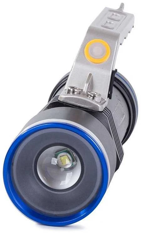 Prožektorius Bailong T624 su CREE XM-L T6 dioda ir COB šviesos funkcija