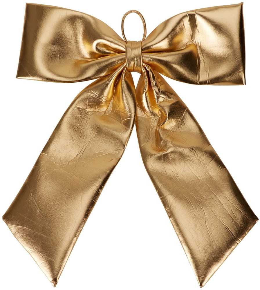 Christmas Decoration Dekoratyvinė juosta XXL 68x80 cm - Aukso spalva - Kalėdinė dekoracija