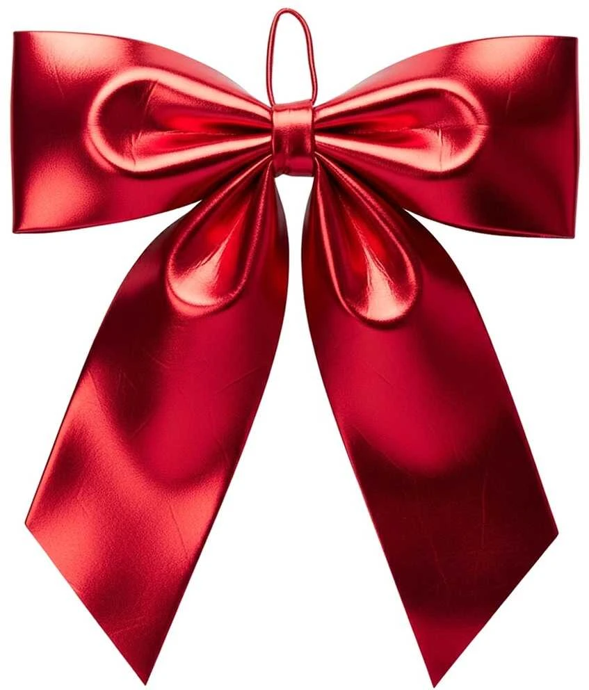 Christmas Decoration Dekoratyvinė Lankas XXL Raudona 68x80 cm