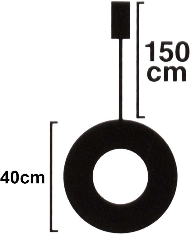 Dekoratyvinis Kalėdų vainikas 40 cm - Auksinis LED apšvietimas