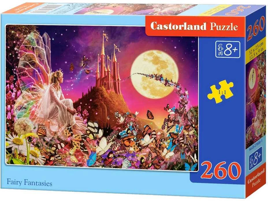 Castorland Dėlionė 260 vnt. - Fėja aprašymas - Prekės nuotrauka