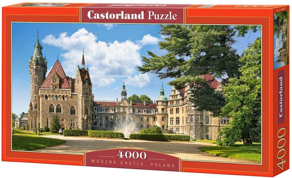 Castorland Dėlionė 4000 vnt. - Mosznos pilis, Lenkija