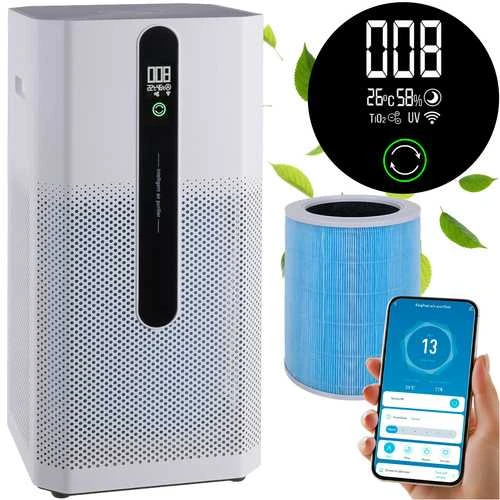 Ioniqs Oro Valytuvas Ruhhy 26816 - HEPA H12, WiFi Kontrolė