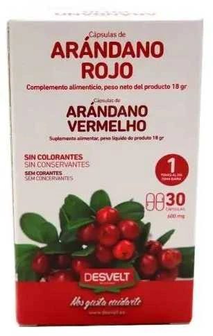 Desvelt Cranberry 30 kapsulių