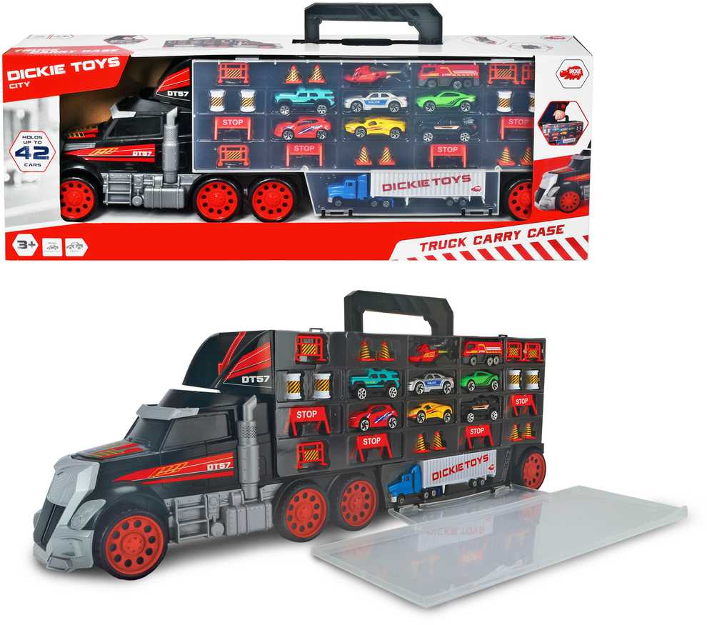 Simba Toys DICKIE TOYS mašinų lagaminas sunkvežimis, 203749023
