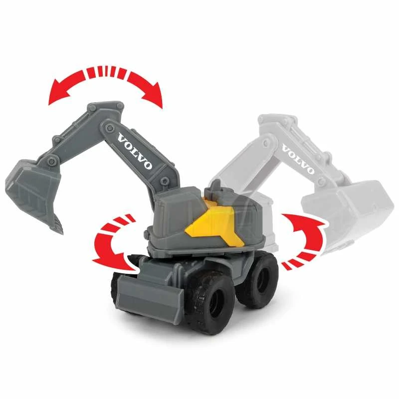 „Dickie Construction Volvo 5-Pak“ statybos transporto priemonės