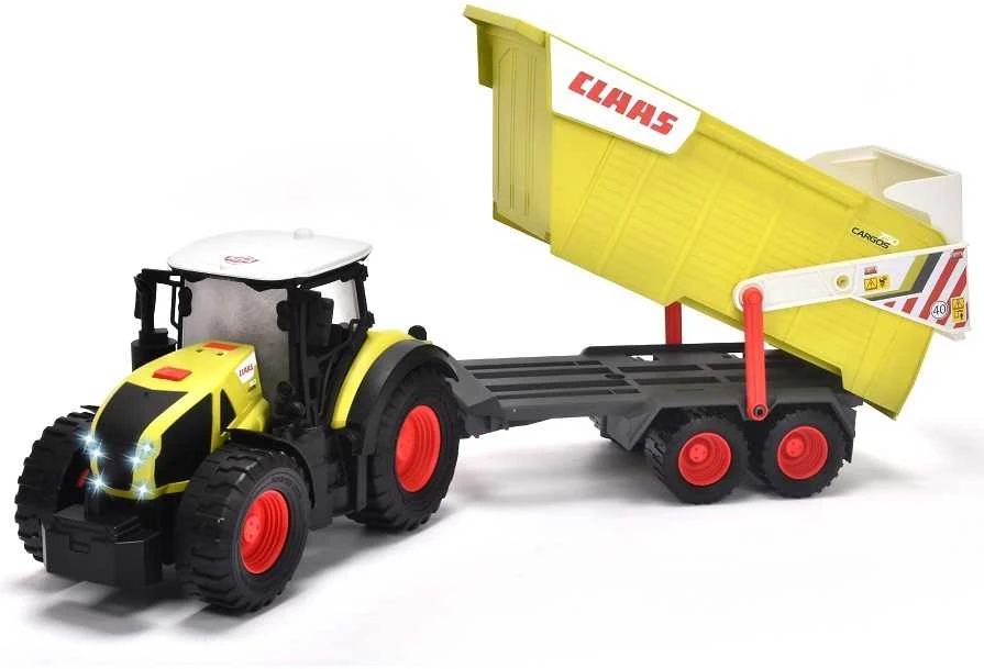 „Dickie Farm“ didelis „Claas“ traktorius su 64 cm priekaba